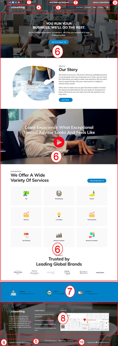 Accounting Free Free WordPress Theme Documentation