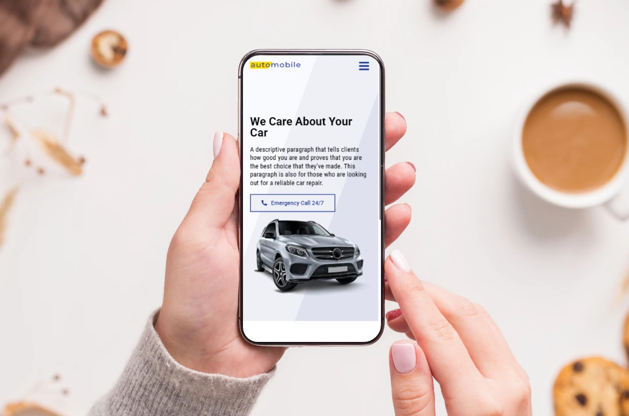 Free Car WordPress Template