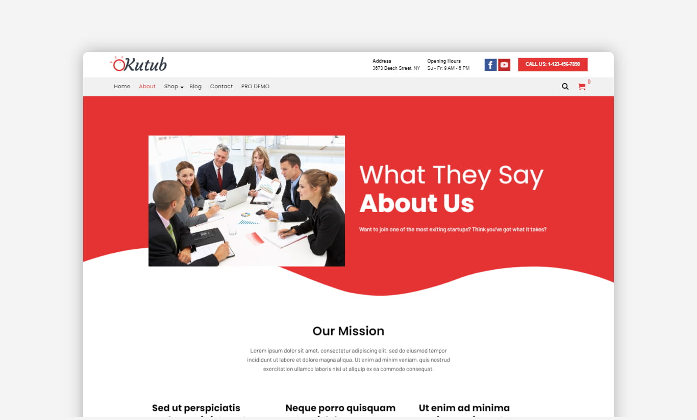 Responsive Multi Purpose WP Theme