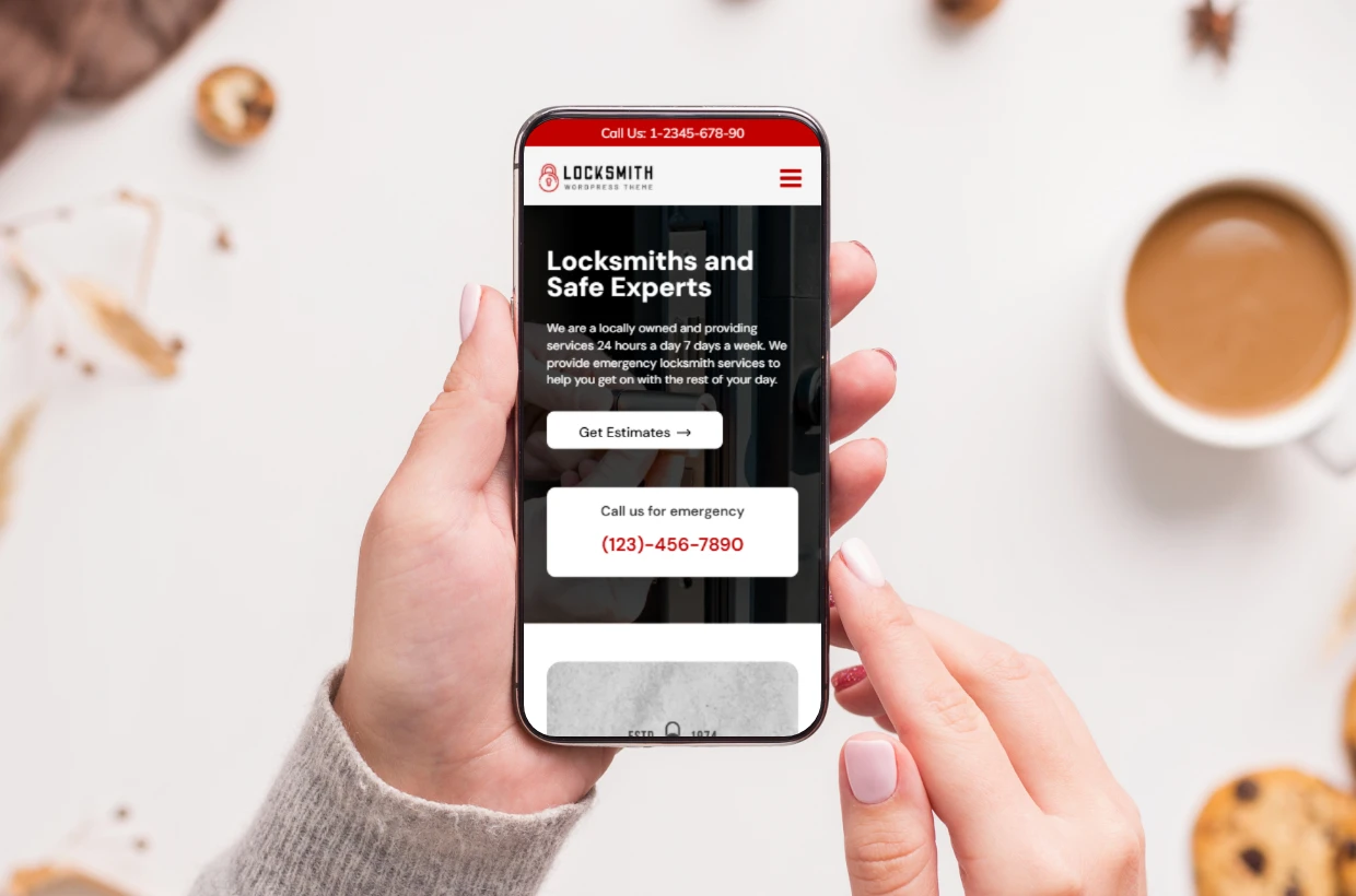 Free Safety WordPress Template