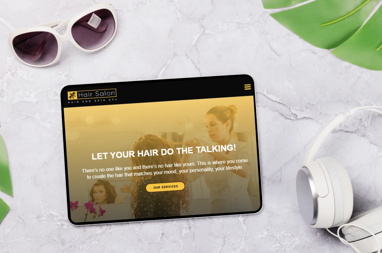 Free Hair Salon WP Theme