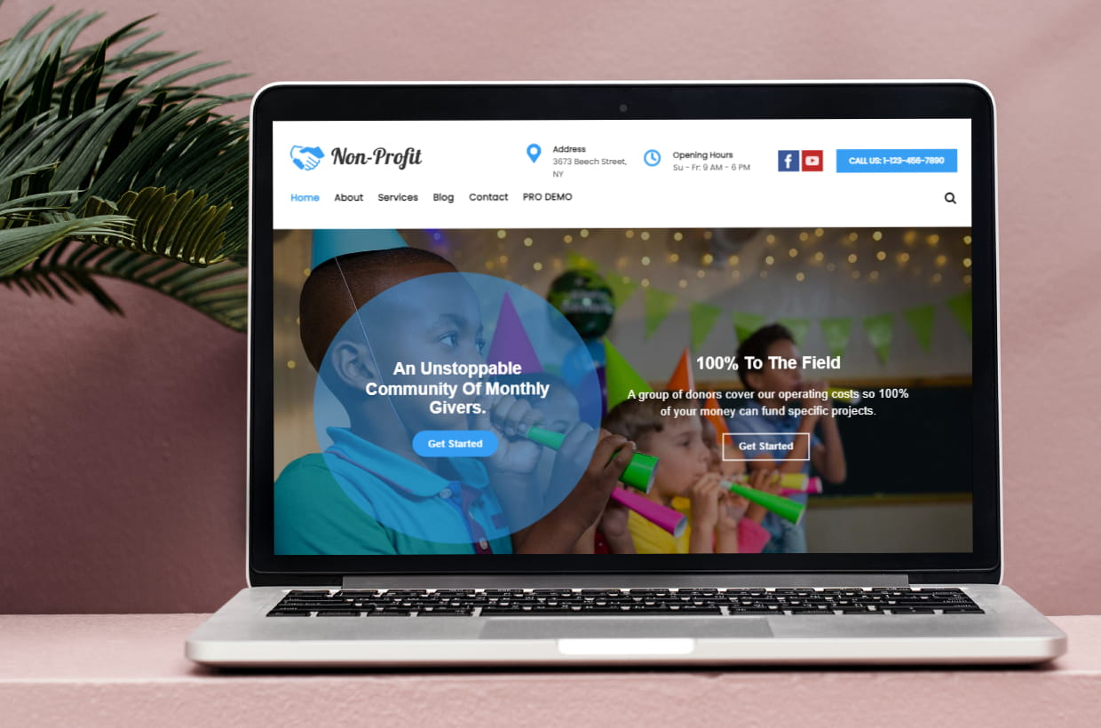 Free Nonprofit Free WP Theme