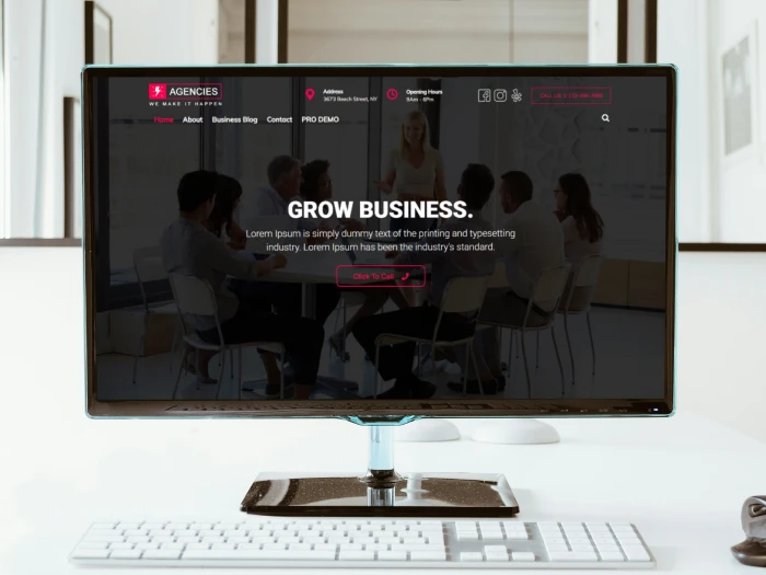 Agencies Free Kajabi Website Theme