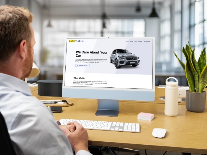Automobile Free Kajabi Website Theme