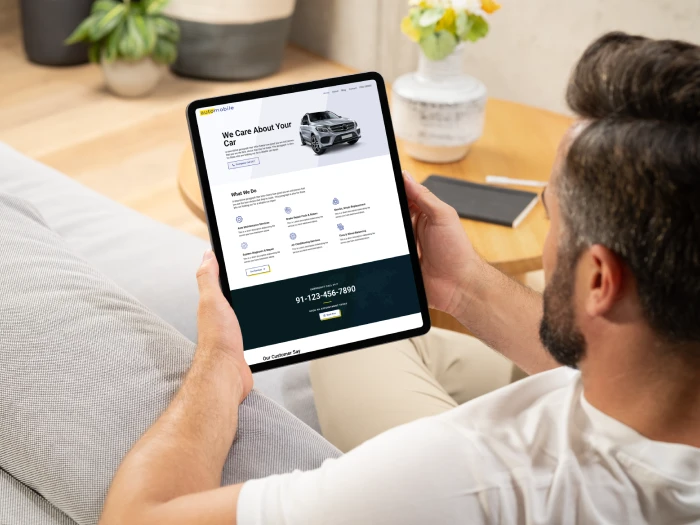 Automobile Free Nivora Kajabi Website Theme