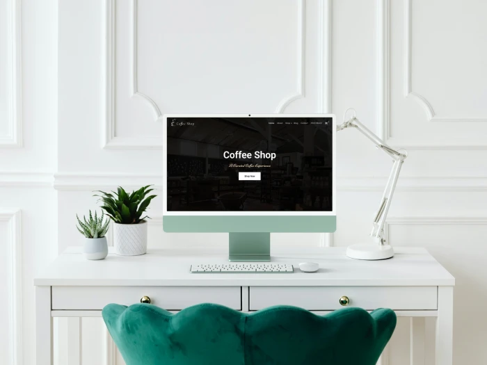 Coffee Shop Free Nivora Kajabi Website Theme