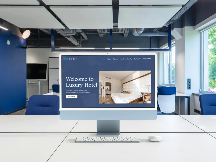Hotel Free Kajabi Website Theme