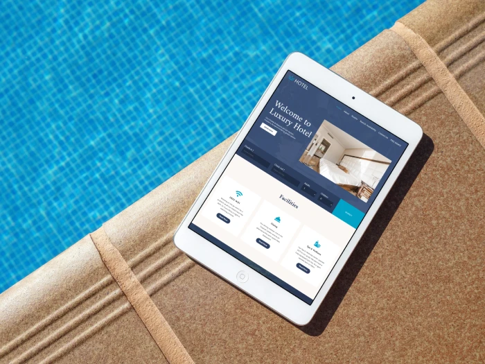 Hotel Free Nivora Kajabi Website Theme