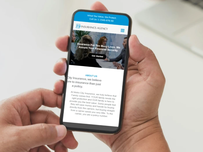 Insurance Agency Now Free Kajabi Website Theme