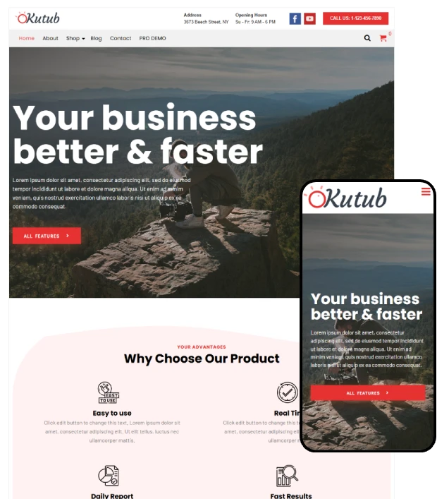 Free Responsive Multipurpose WordPress Theme