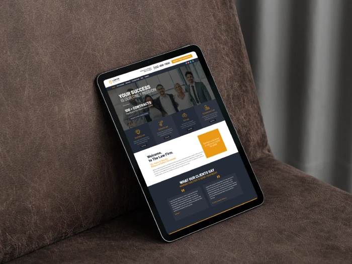 Lawyer Free Nivora Kajabi Website Theme