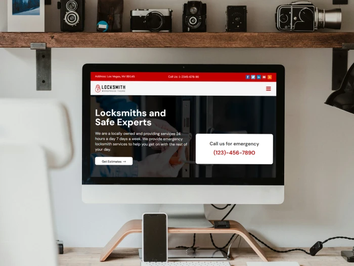 Locksmith Free Nivora Kajabi Website Theme