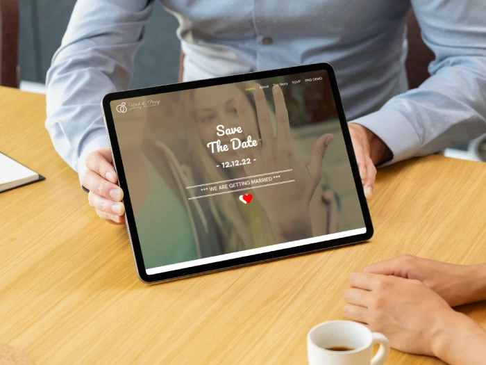 Wedding Free Nivora Kajabi Website Theme