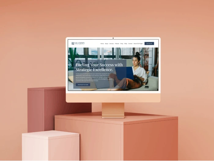 Pure-Essence Kajabi Website Theme