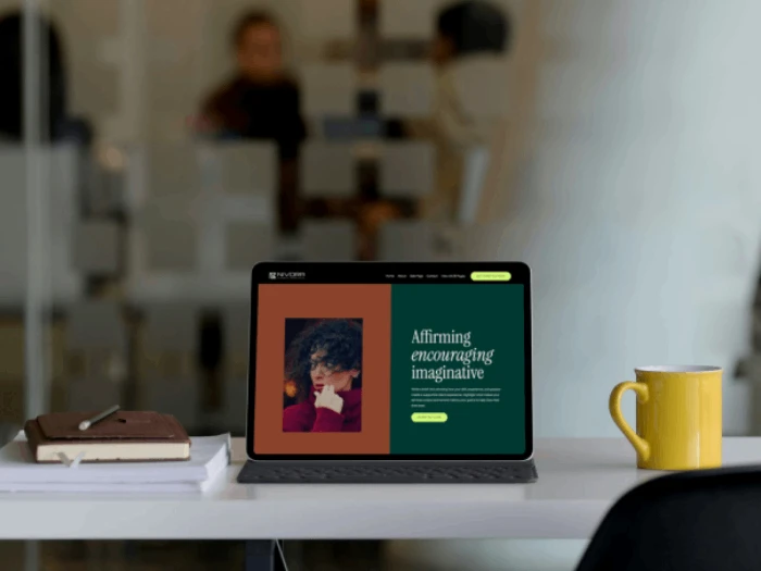 Vibrant Nivora Kajabi Website Theme