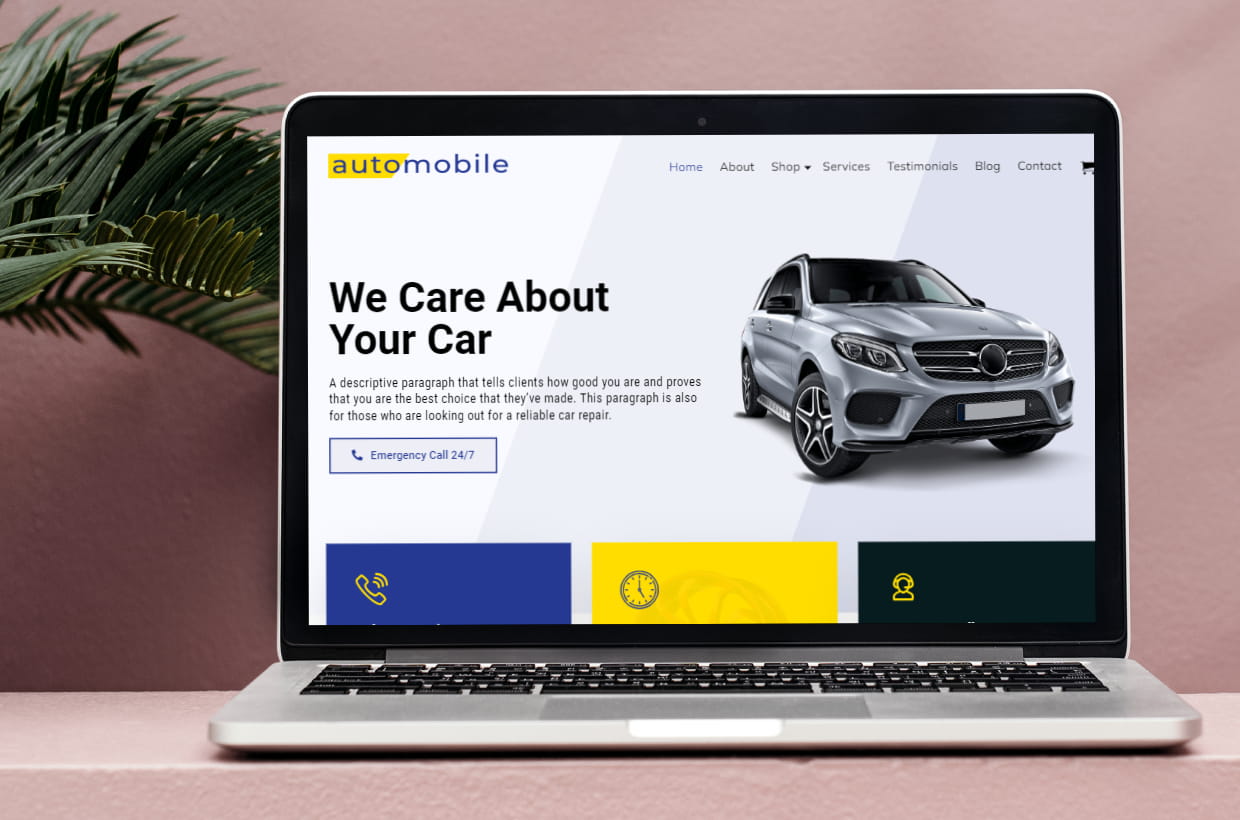 premium car dealer wp template