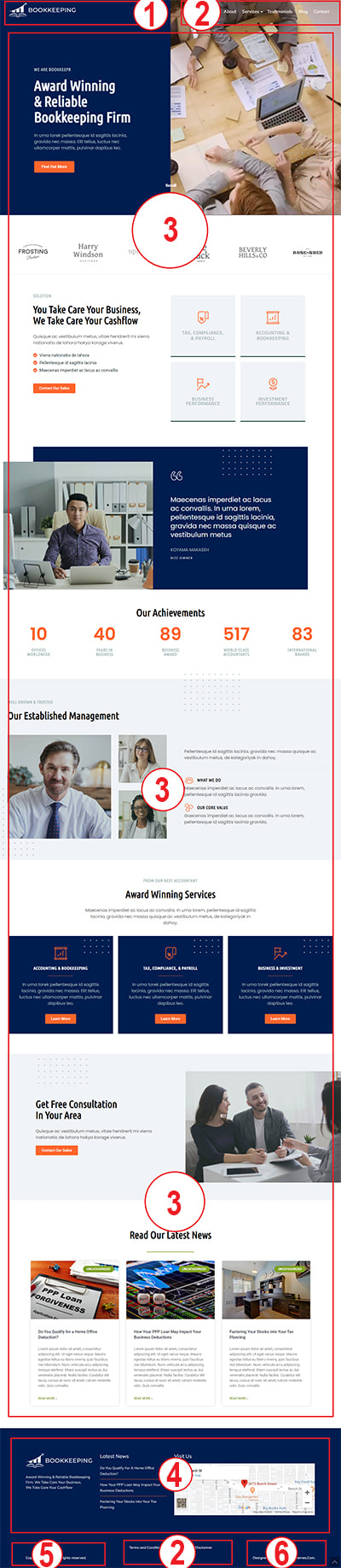 Bookkeeping Pro WordPress Theme Documentation