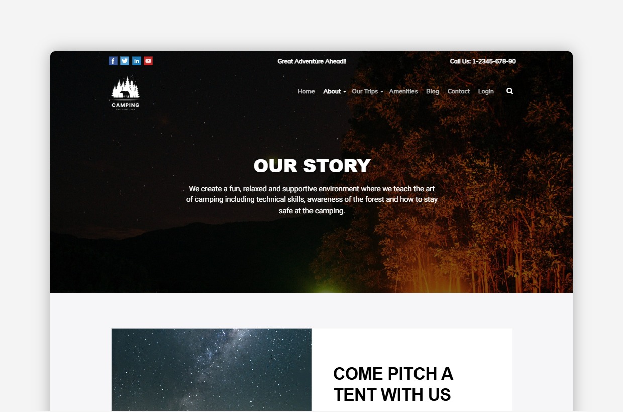 Adventure WP Theme