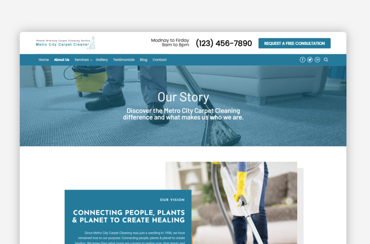 Carpet-Cleaning WP Theme