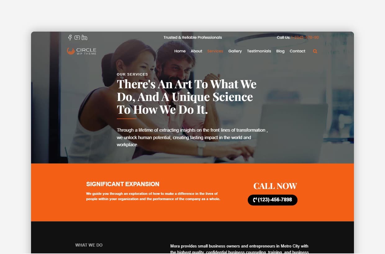 Business WordPress Template