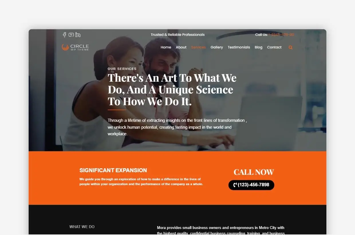 Business WordPress Template