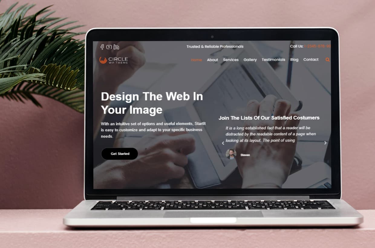 Startup WordPress Theme