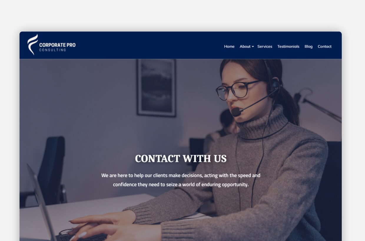 Company WP Theme