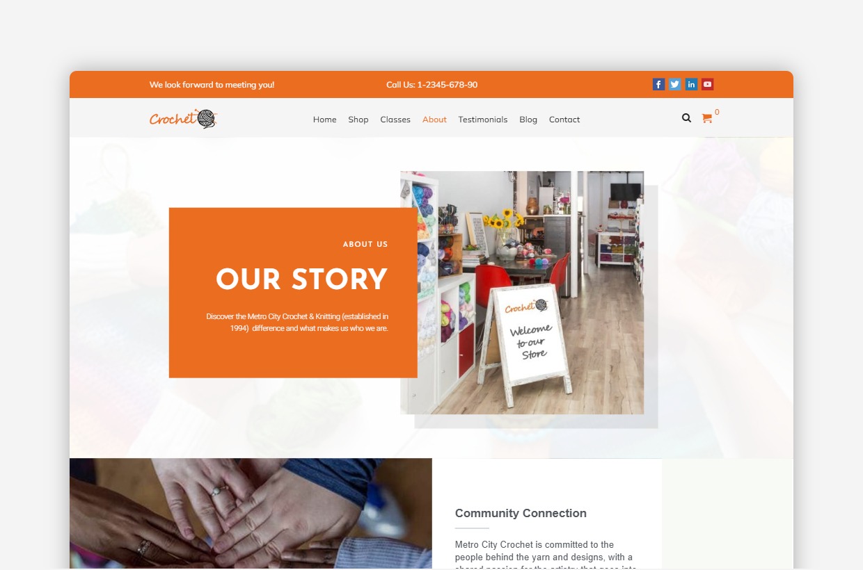 Online Store WP Template