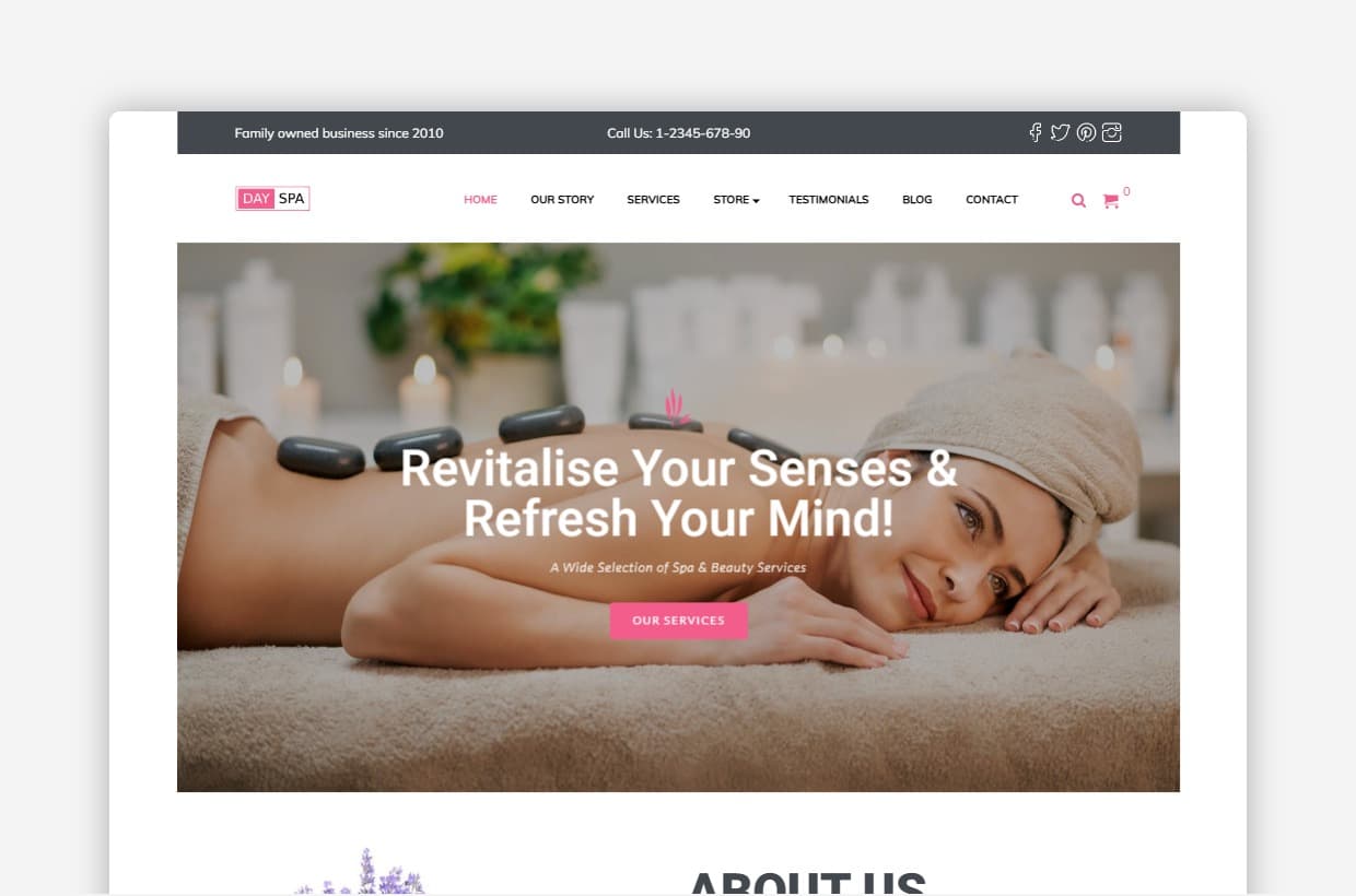 DaySpa - DaySpa WordPress Theme