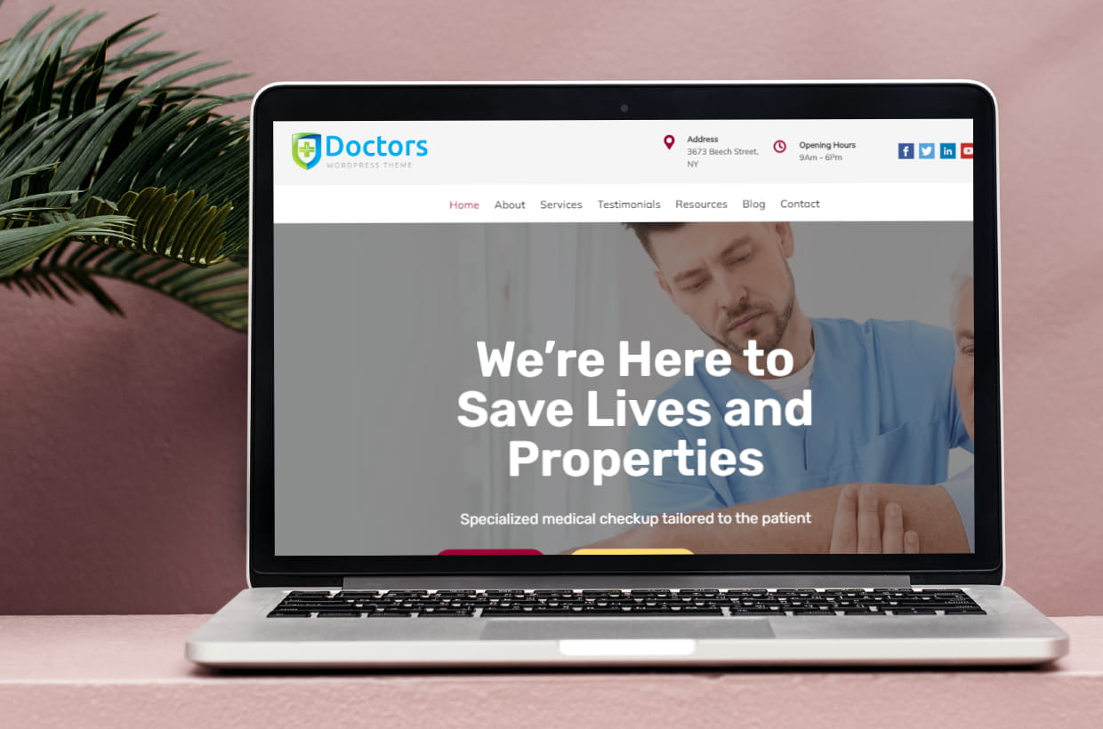 Premium Healthcare WordPress Theme