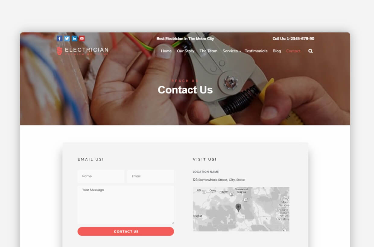 Electrical-Repairer WP Theme