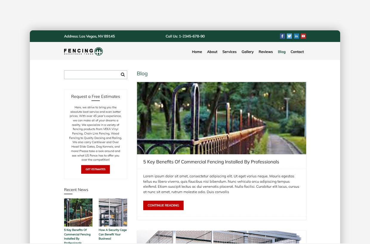 Carpenter WordPress Theme