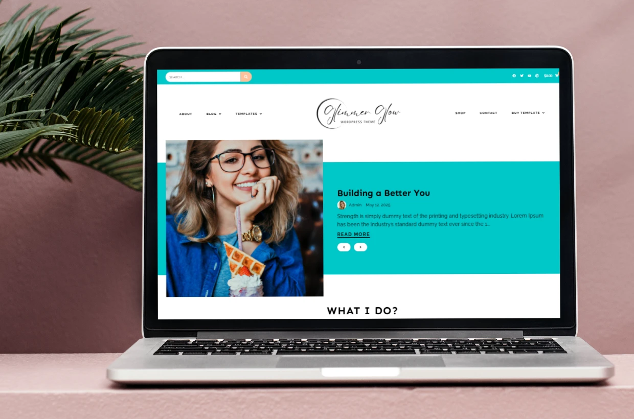 premium responsive wordpress template