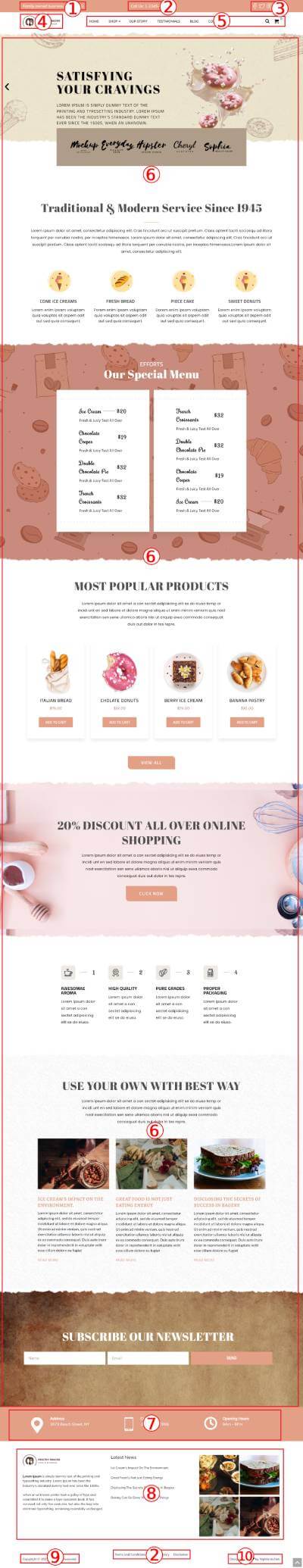 Healthy Snacks WordPress Theme Documentation