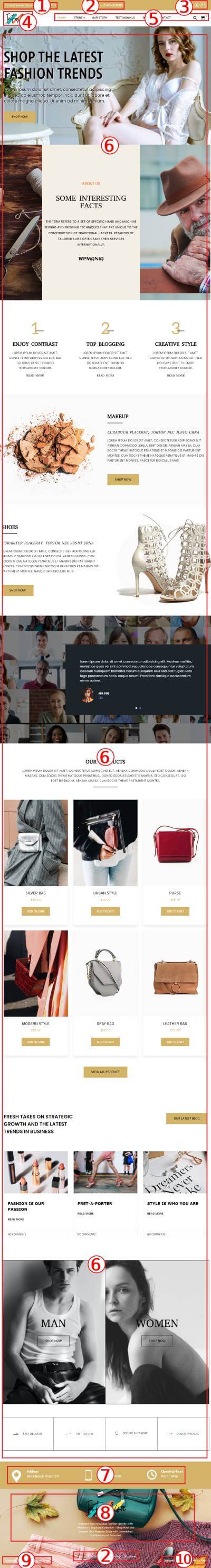 inFashion WordPress Theme Documentation