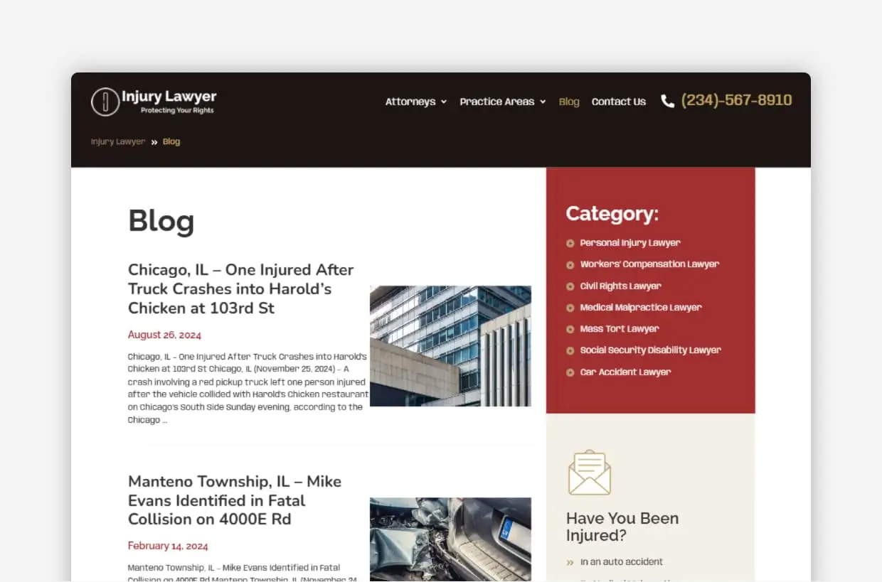 Law Firm WordPress Theme