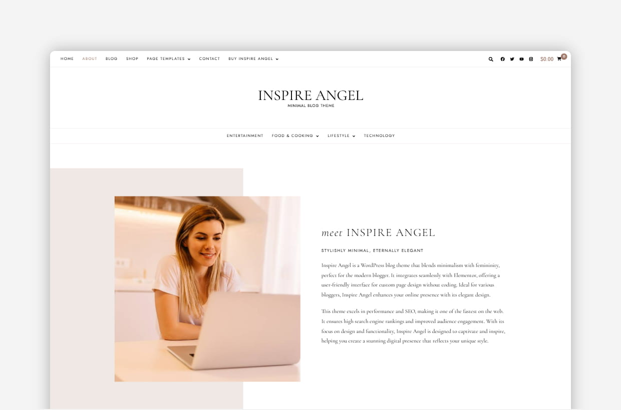 premium lifestyle blog wp theme