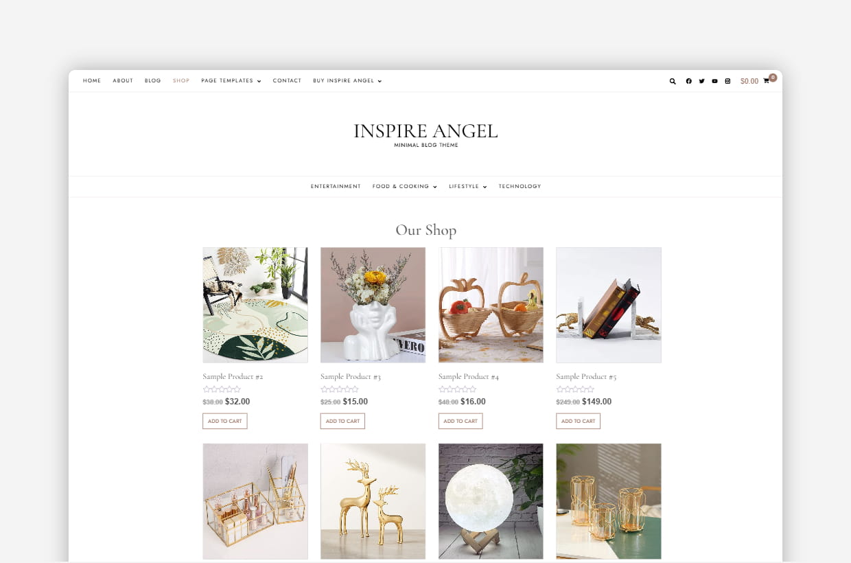 premium lifestyle blog wp template