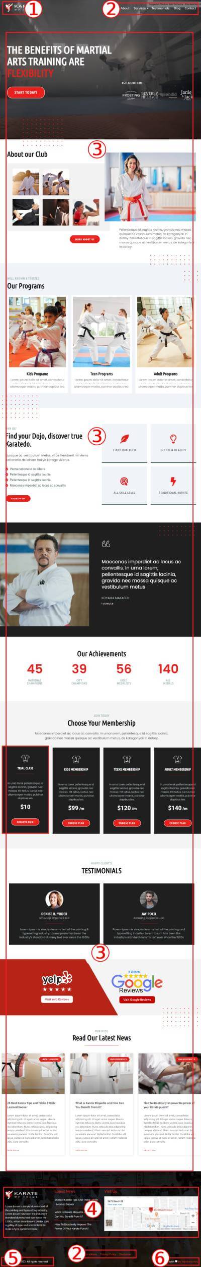 Karate WordPress Theme Documentation