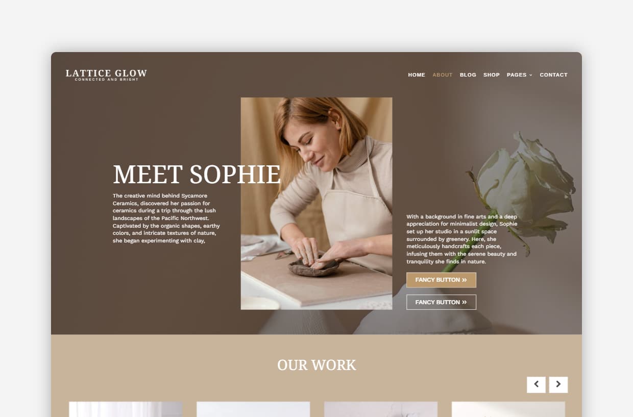 Responsive blog WP Theme