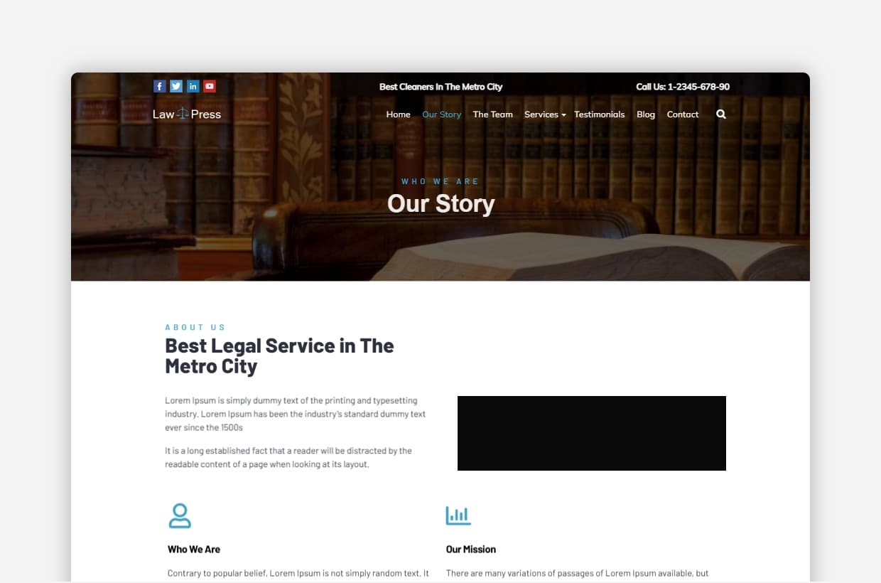 Law Office WP Theme