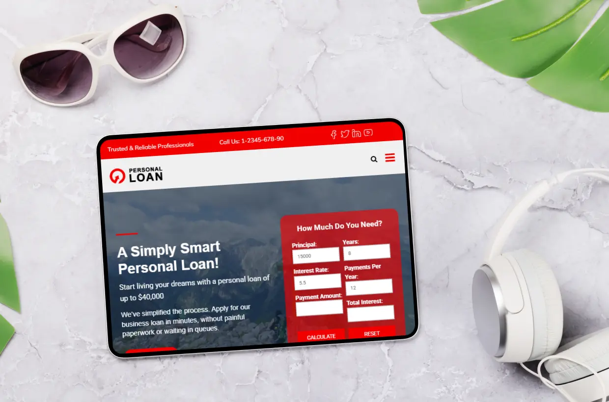 Mortgage-Broker WP Template