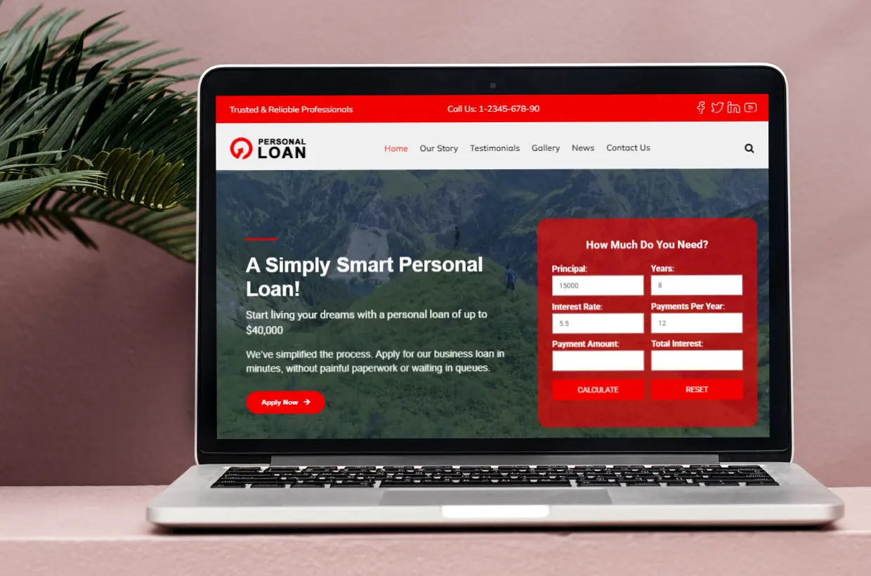 Mortgage Broker WordPress Theme