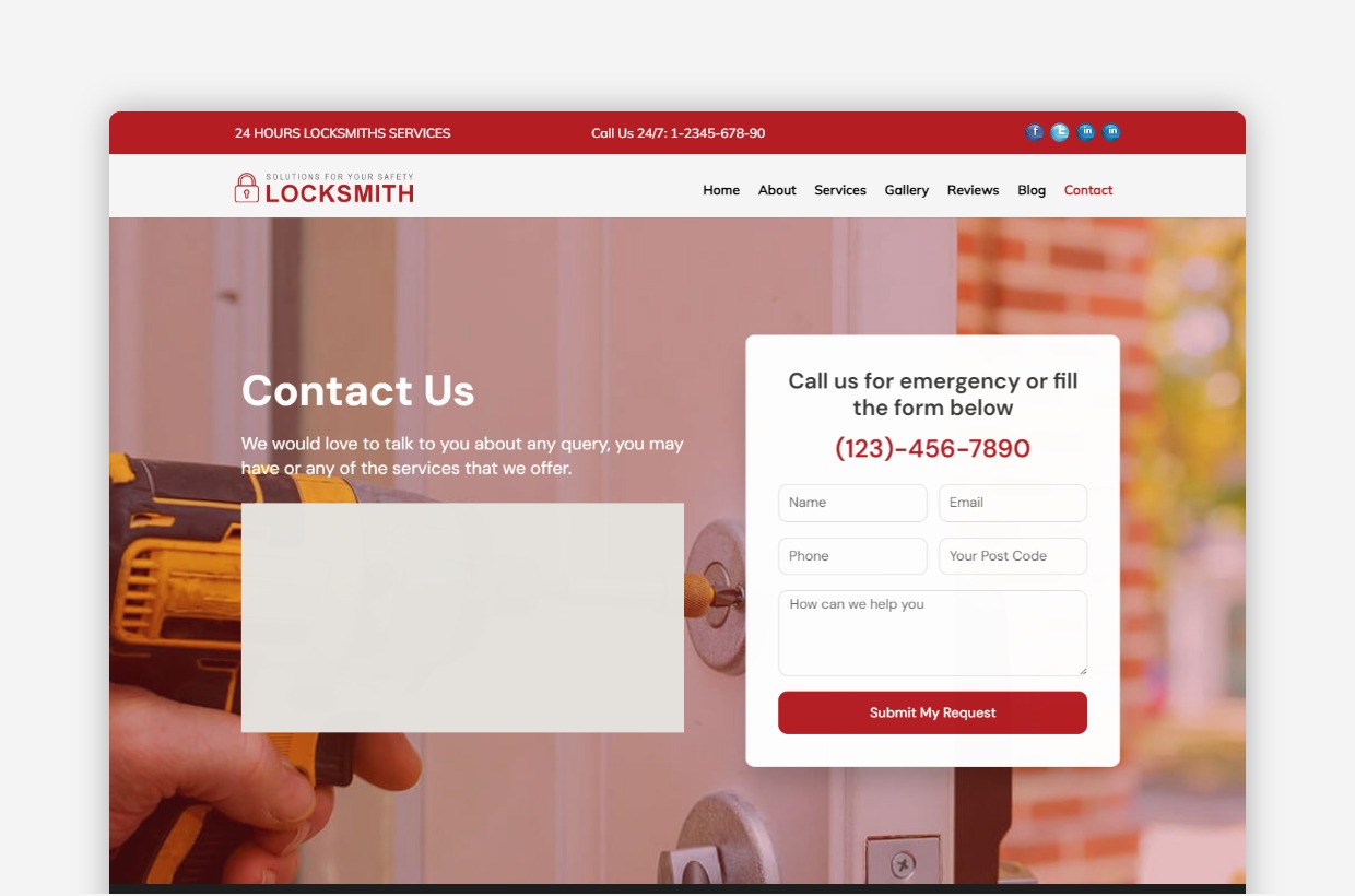 Locksmiths WP Theme