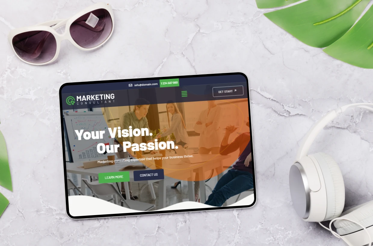 Marketing WP Template