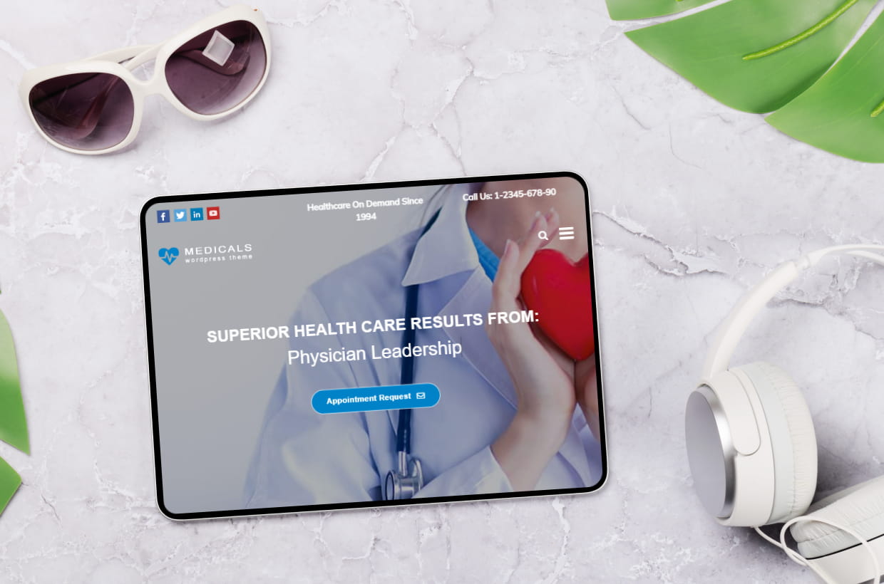 Premium Healthcare WP Template