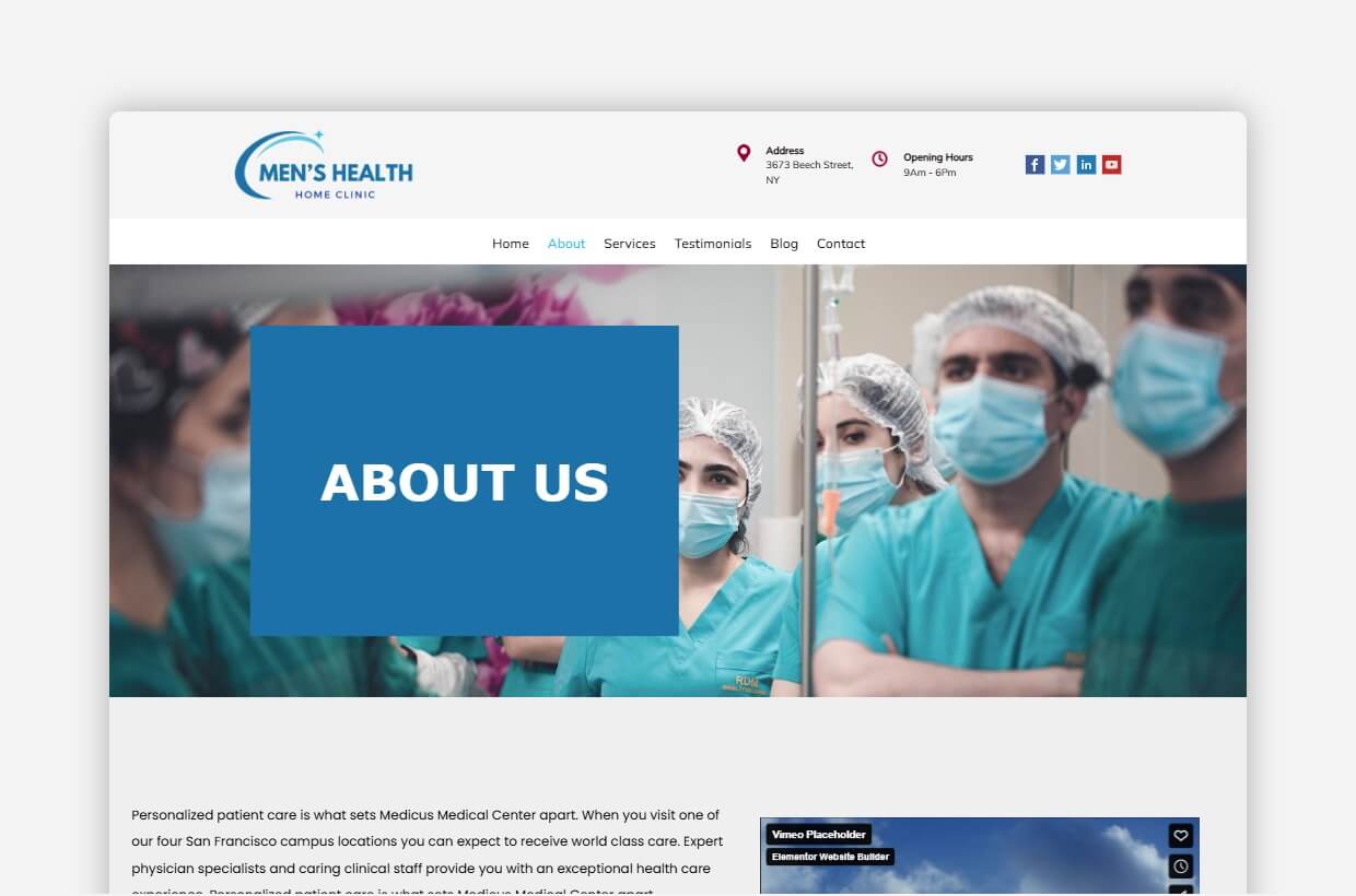 Health WP Theme