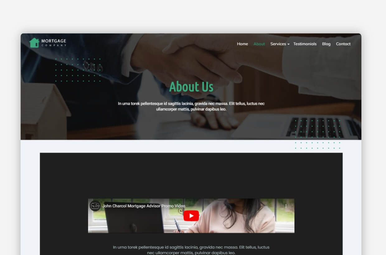 Mortgage Company WP Theme