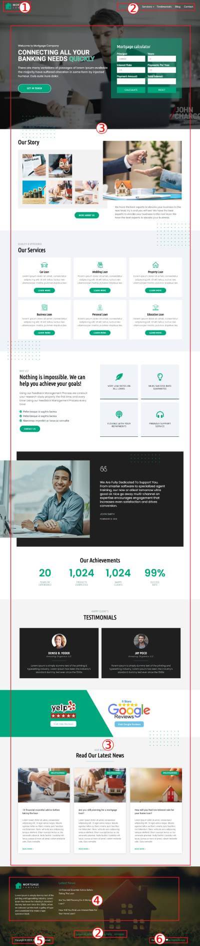 Mortgage Company WordPress Theme Documentation