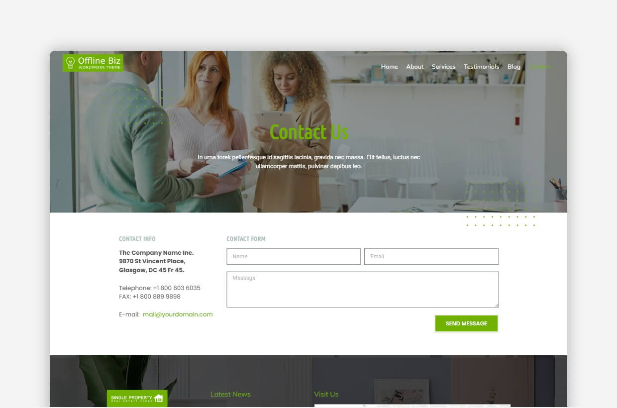 Landing-Page WP Theme